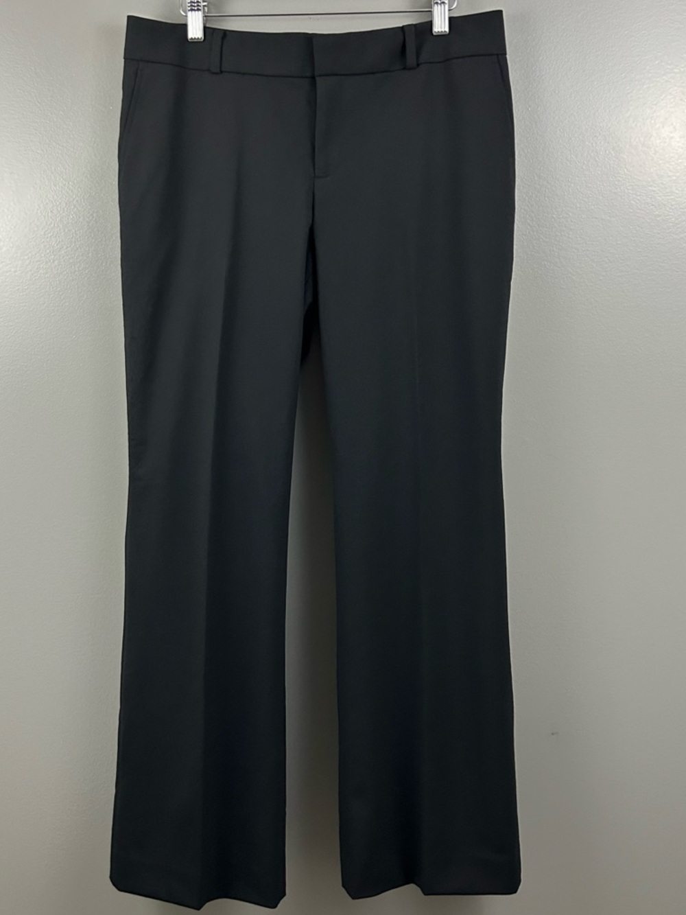 Banana Republic Martin Fit Black Dress Pants Size 8S - Picture 2 of 10